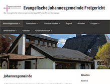 Tablet Screenshot of ek-freigericht.de